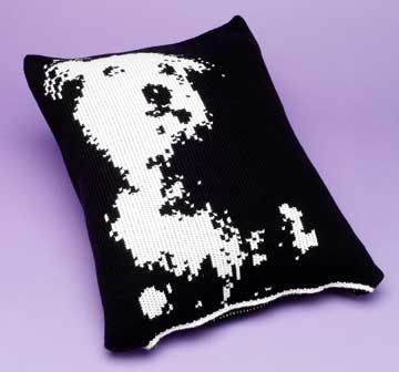 Fotoknit cushion — Sante